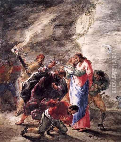 Scenes from the Life of Christ 2 Oil Painting - Leonaert Bramer
