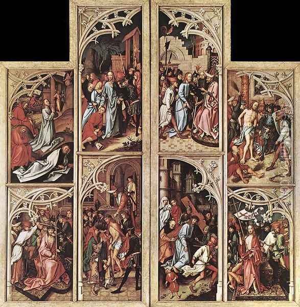Wings of the Kaisheim Altarpiece 1502 Oil Painting - Hans, The Elder Holbein
