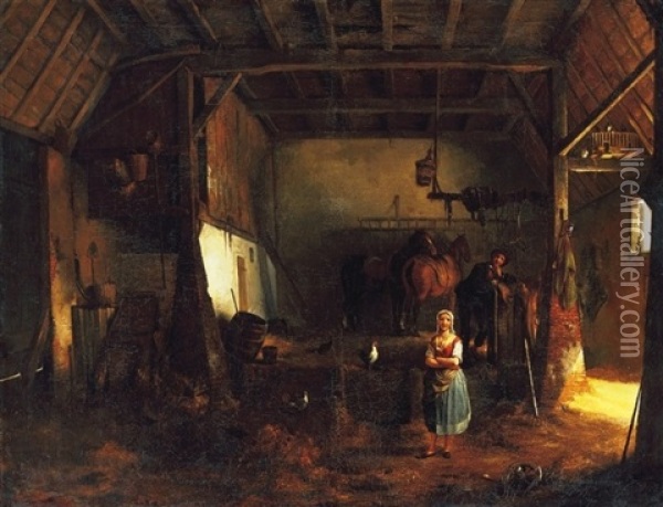 Udvarlas Oil Painting - Alexander von Liezen-Mayer