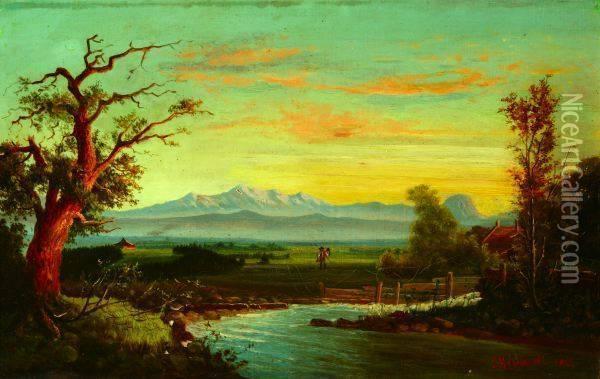 Cieszyn, Poland Oil Painting - Ferdynand Kowarski