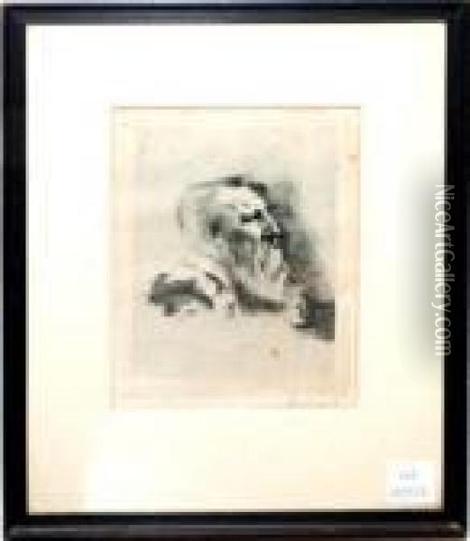 Auguste Rodin Oil Painting - Paul Albert Besnard