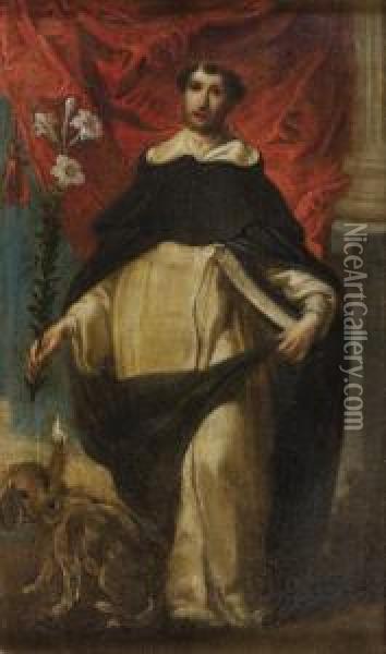 Saint Dominique Oil Painting - Antonius Sallaert