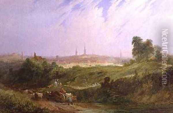 Coventry 1845-60 Oil Painting - Thomas Lound