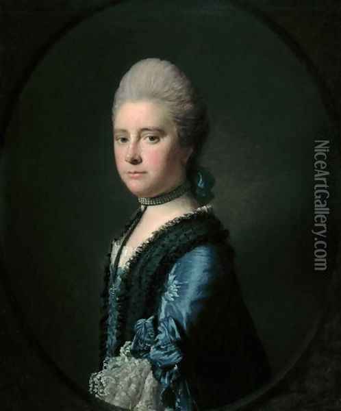 Mrs Tracy Travell Oil Painting - Allan Ramsay