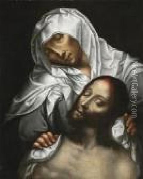Pieta Oil Painting - Jan Massys