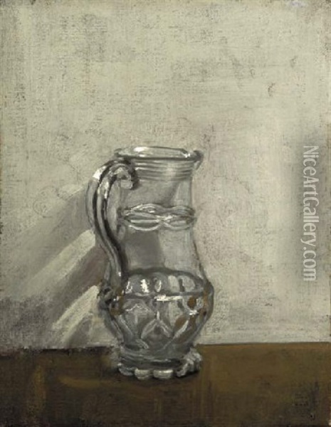 The Trailed Jug Oil Painting - William Nicholson