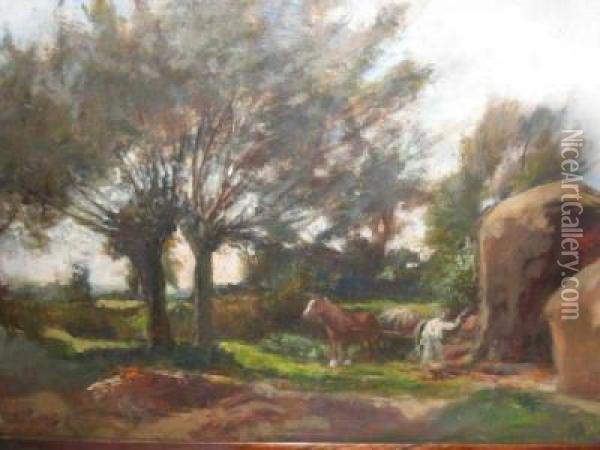 Attributed To James Lawton Wingate Oil Painting - James Lawton Wingate