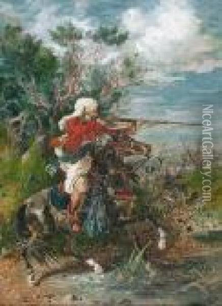 Le Chasseur Oil Painting - Georges Washington