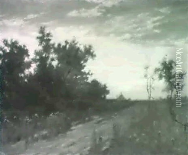 Midsummer Oil Painting - Albert Babb Insley
