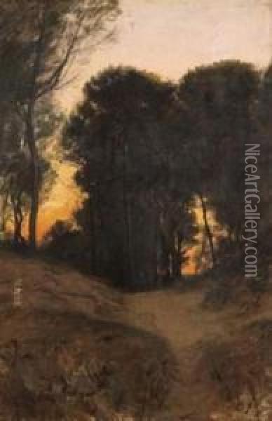 Saint-aygulf, Chemin Boise Oil Painting - Carolus (Charles Auguste Emile) Duran