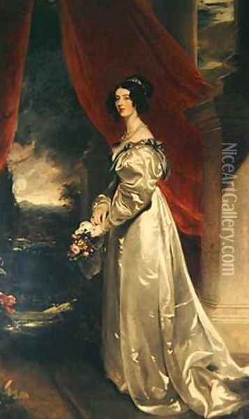 Caroline 5th Duchess of Richmond Oil Painting - Sir Thomas Lawrence