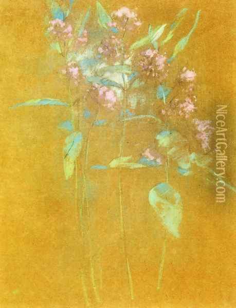 Wildflowers2 Oil Painting - John Henry Twachtman