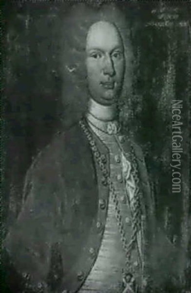 Portrait Of Alexander Brodie Of Brodie Oil Painting - Richard Waitt