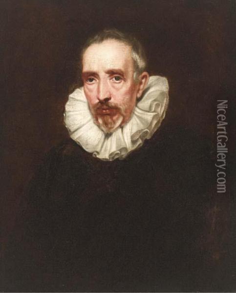 Portrait Of Cornelis Van Der Geest Oil Painting - Sir Anthony Van Dyck