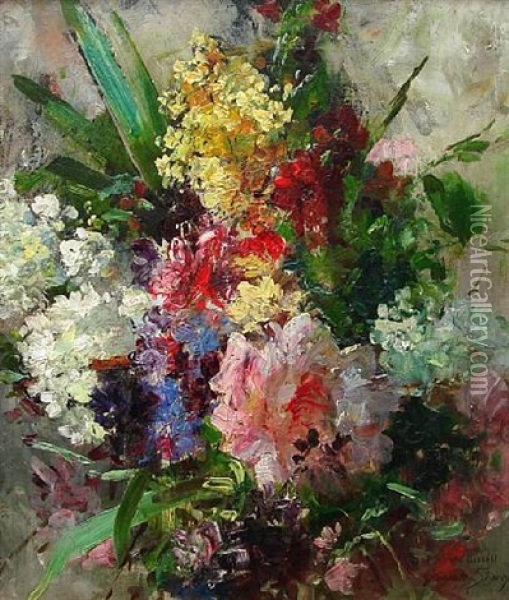 Dans Le Jardin Oil Painting - Abbott Fuller Graves