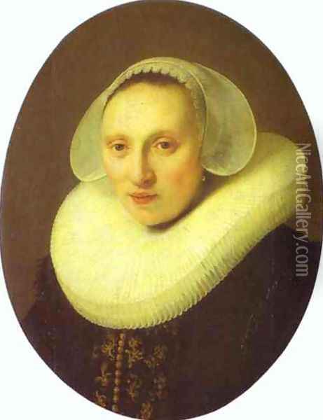 Cornelia Pronck, Wife of Albert Cuyper Oil Painting - Rembrandt Van Rijn