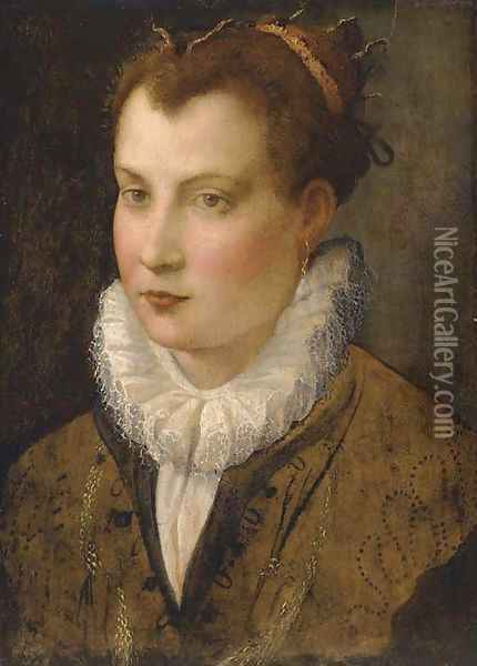 Portrait of a lady Oil Painting - Lavinia Fontana