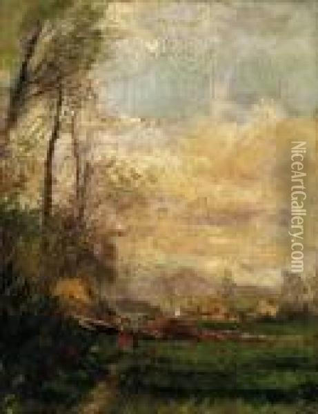 Early Spring Oil Painting - Laszlo Mednyanszky