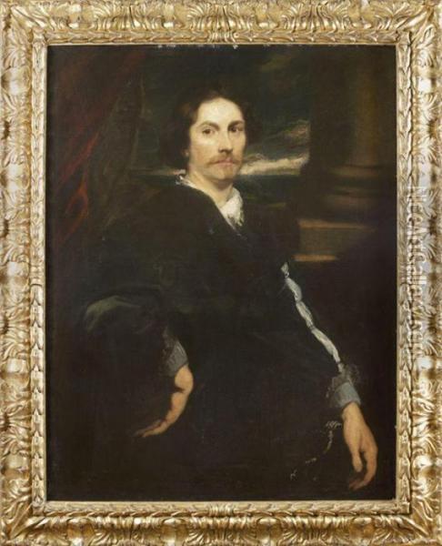 Portrait D'homme A L'epee Oil Painting - Sir Anthony Van Dyck