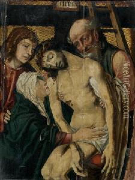 La Deposition Du Christ Oil Painting - Rogier van der Weyden