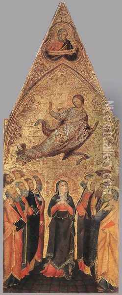 Ascension of Christ 1355 Oil Painting - di Vanni d'Andrea Andrea