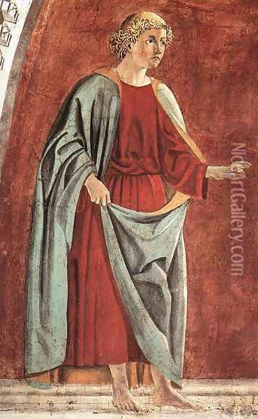 Prophet 1 Oil Painting - Piero della Francesca