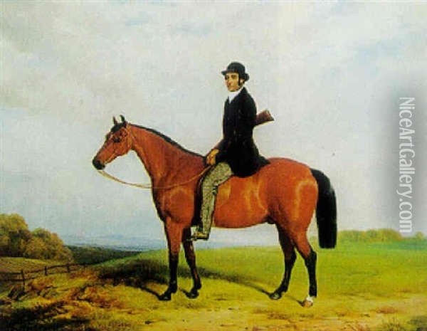 Sir Charles Booth Till Hast Oil Painting - William Barraud