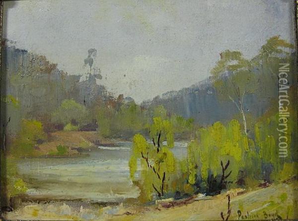 Yarra Landscape Oil Painting - Theodore Penleigh Boyd