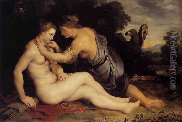 Jupiter and Callisto 1613 Oil Painting - Peter Paul Rubens