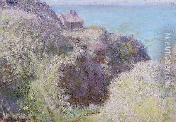 The Gorge Du Petit Ailly Verengeville Grey Weather Oil Painting - Claude Oscar Monet