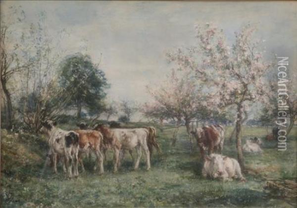 Spring Oil Painting - William Mark Fisher