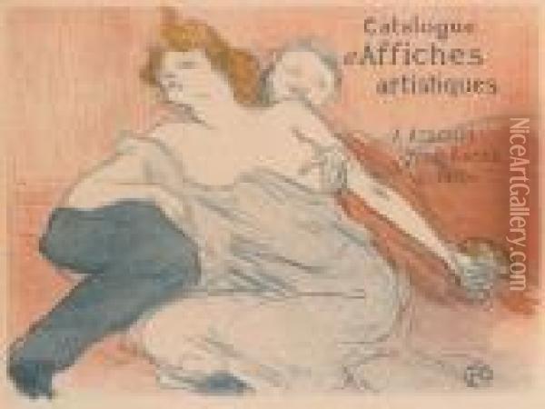 Dabauche (deuxiame Planche) Oil Painting - Henri De Toulouse-Lautrec
