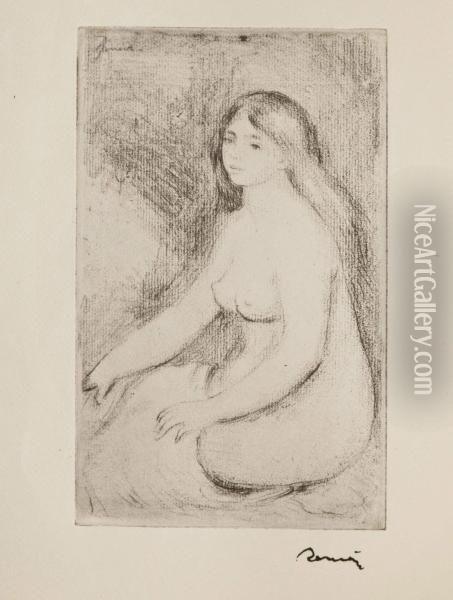 La Vie &l'oeuvre De Pierre-auguste Renoir Oil Painting - Auguste Hippolyte Collard
