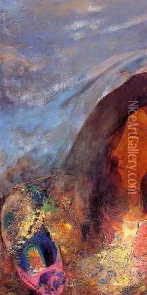 Poet's Dream Oil Painting - Odilon Redon
