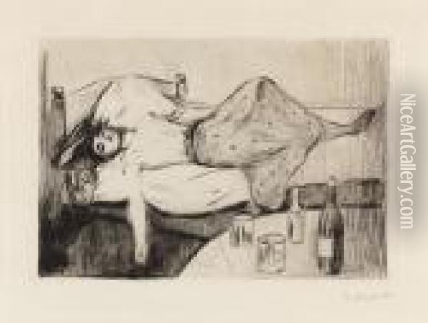 Der Tag Danach Oil Painting - Edvard Munch
