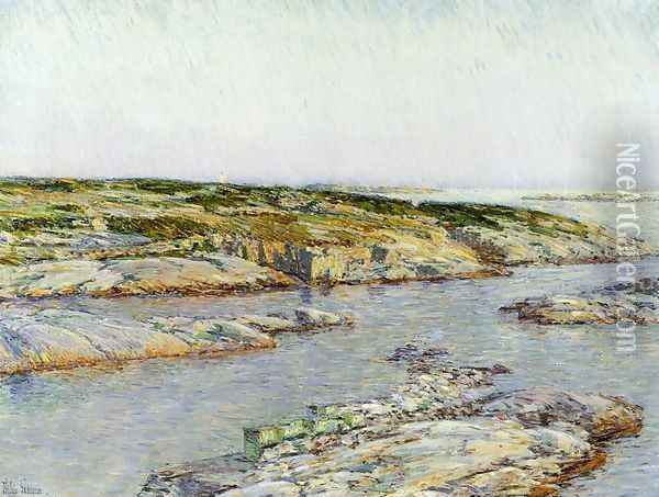 Summer Afternoon, Isles of Shoals Oil Painting - Frederick Childe Hassam