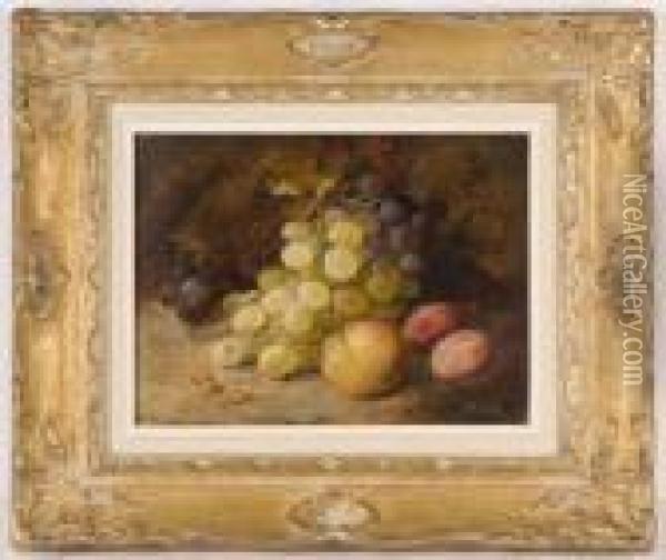 Still Life With Fruit Oil Painting - Vincent Clare