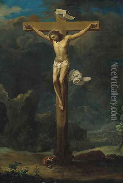 The Crucifixion 2 Oil Painting - Frans II Francken