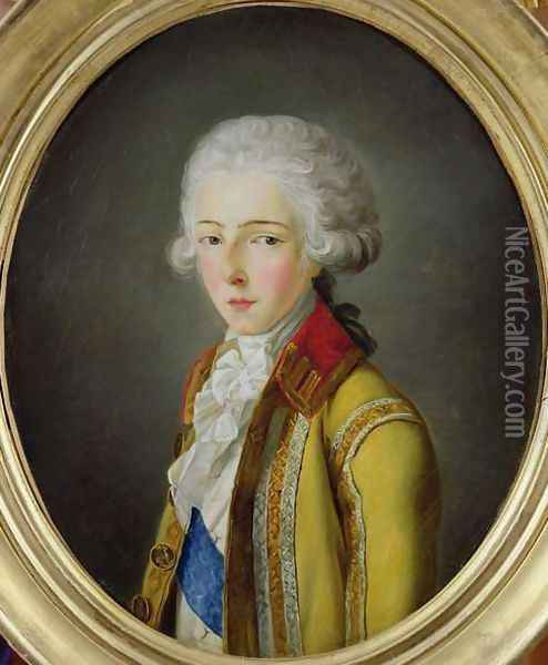 Louis Antoine Henri de Bourbon Conde (1772-1804) Duke of Enghien Oil Painting - Nanine Vallain