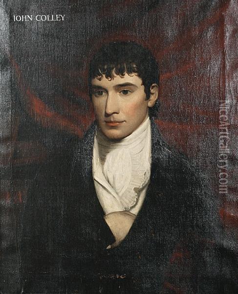 Portrait Of John Colley (1777-1835) Oil Painting - John Opie