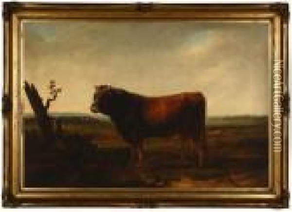 The Bull Oil Painting - Rosa Bonheur