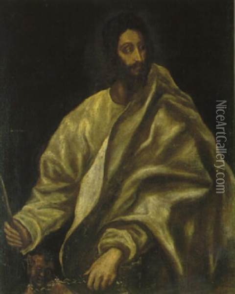 Saint Barthelemy Oil Painting -  El Greco