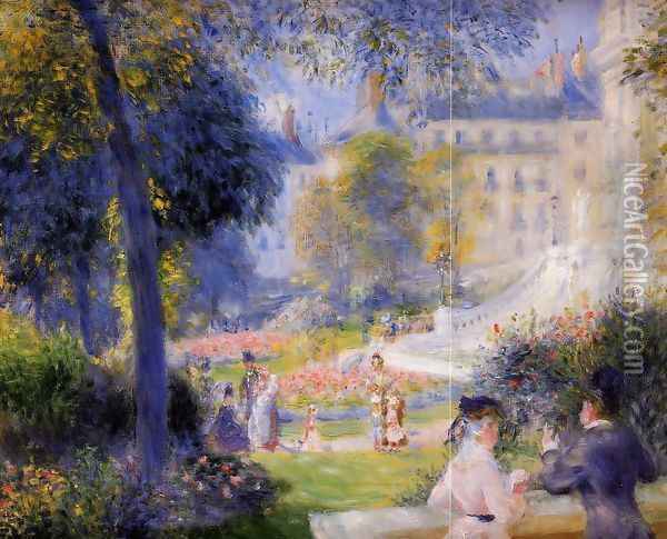 Place De La Trinite 2 Oil Painting - Pierre Auguste Renoir