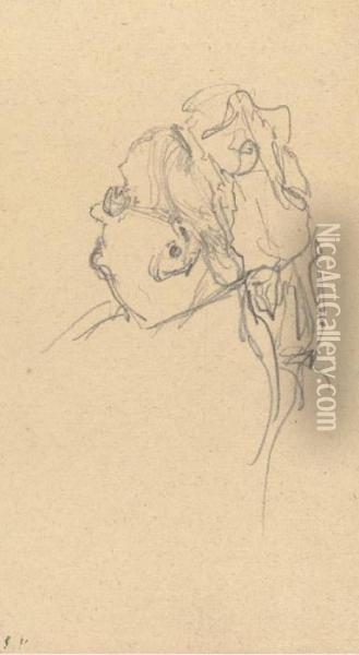 Madame Vuillard Oil Painting - Jean-Edouard Vuillard