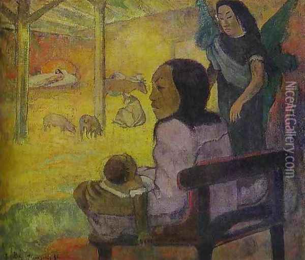 Baby Aka The Nativity Oil Painting - Paul Gauguin