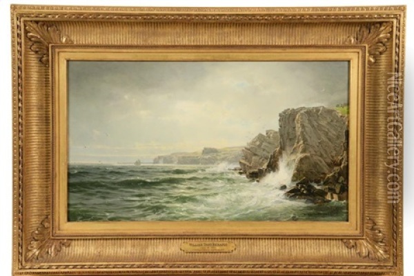 Conanicut Island, Rhode Island Oil Painting - William Trost Richards