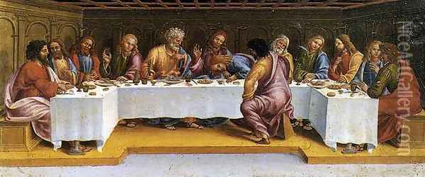 The Last Supper Oil Painting - Luca Signorelli