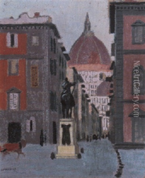 Florence Oil Painting - Maurice Denis