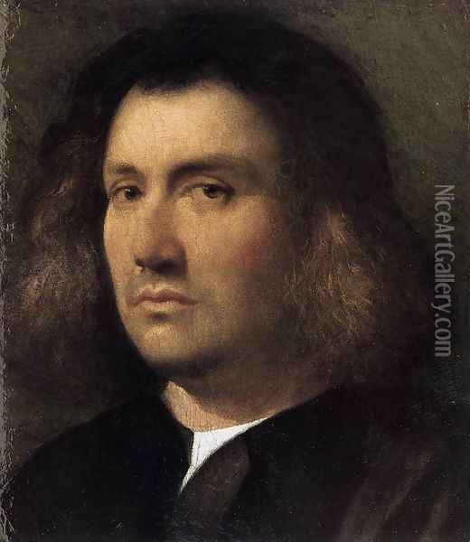 Portrait of a Man c. 1508 Oil Painting - Giorgione
