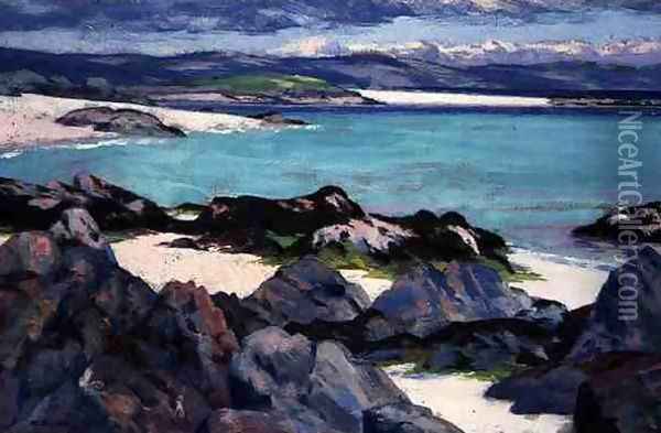 Iona, The East Bay, 1928 Oil Painting - Francis Campbell Boileau Cadell